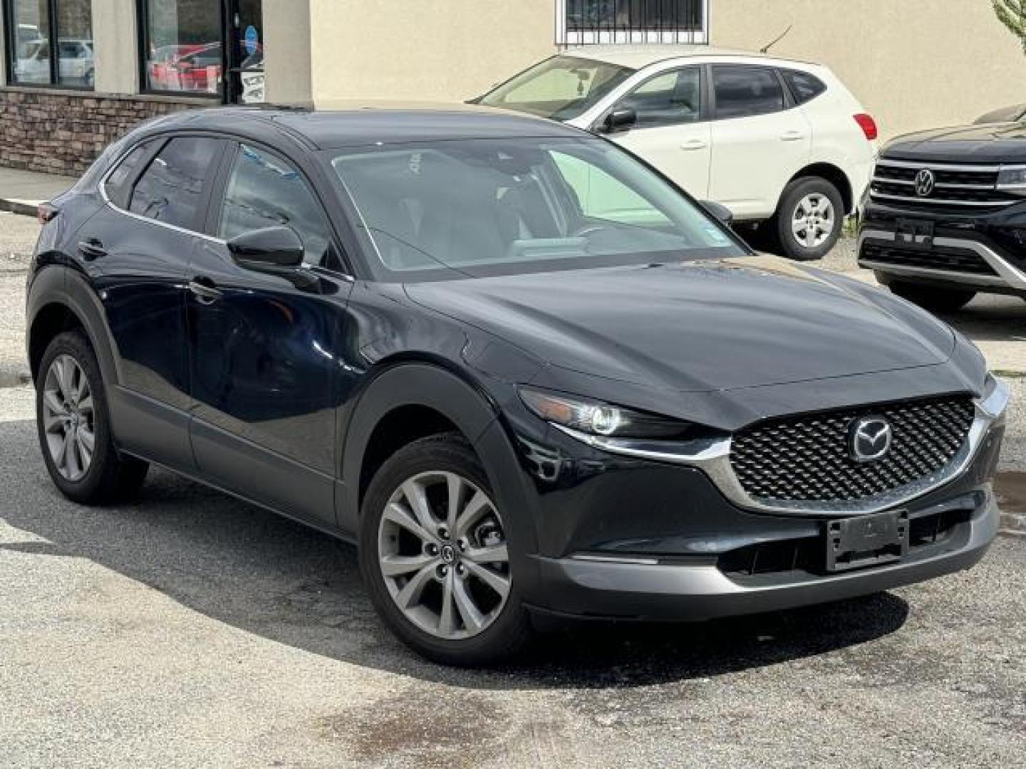 2022 Jet Black Mica /Black Mazda CX-30 2.5 S Select Package AWD (3MVDMBBLXNM) , Manual transmission, located at 1696 Sunrise Hwy, Bay Shore, NY, 11706, (516) 557-0557, 40.733665, -73.256317 - You'll have a memorable drive every time you start this 2022 Mazda CX-30 up. This CX-30 has 11632 miles, and it has plenty more to go with you behind the wheel. With more vehicles and deals than you know what to do with, you'll love the options we have for you. With an affordable price, why wait an - Photo#0