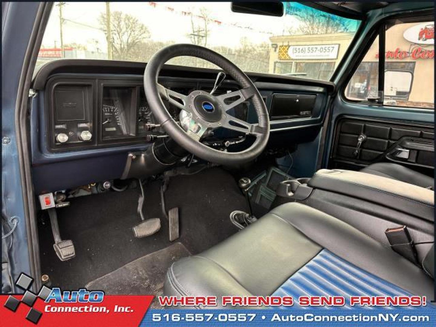 1979 Blue /Black Ford 1 Ton Trucks (F14HEEJ1261) , Automatic transmission, located at 1696 Sunrise Hwy, Bay Shore, NY, 11706, (516) 557-0557, 40.733665, -73.256317 - You'll have a memorable drive every time you start this 1979 Ford 1 Ton Trucks up. Curious about how far this 1 Ton Trucks has been driven? The odometer reads 92000 miles. From the moment you walk into our showroom, you'll know our commitment to customer service is second to none. Call today to spe - Photo#11