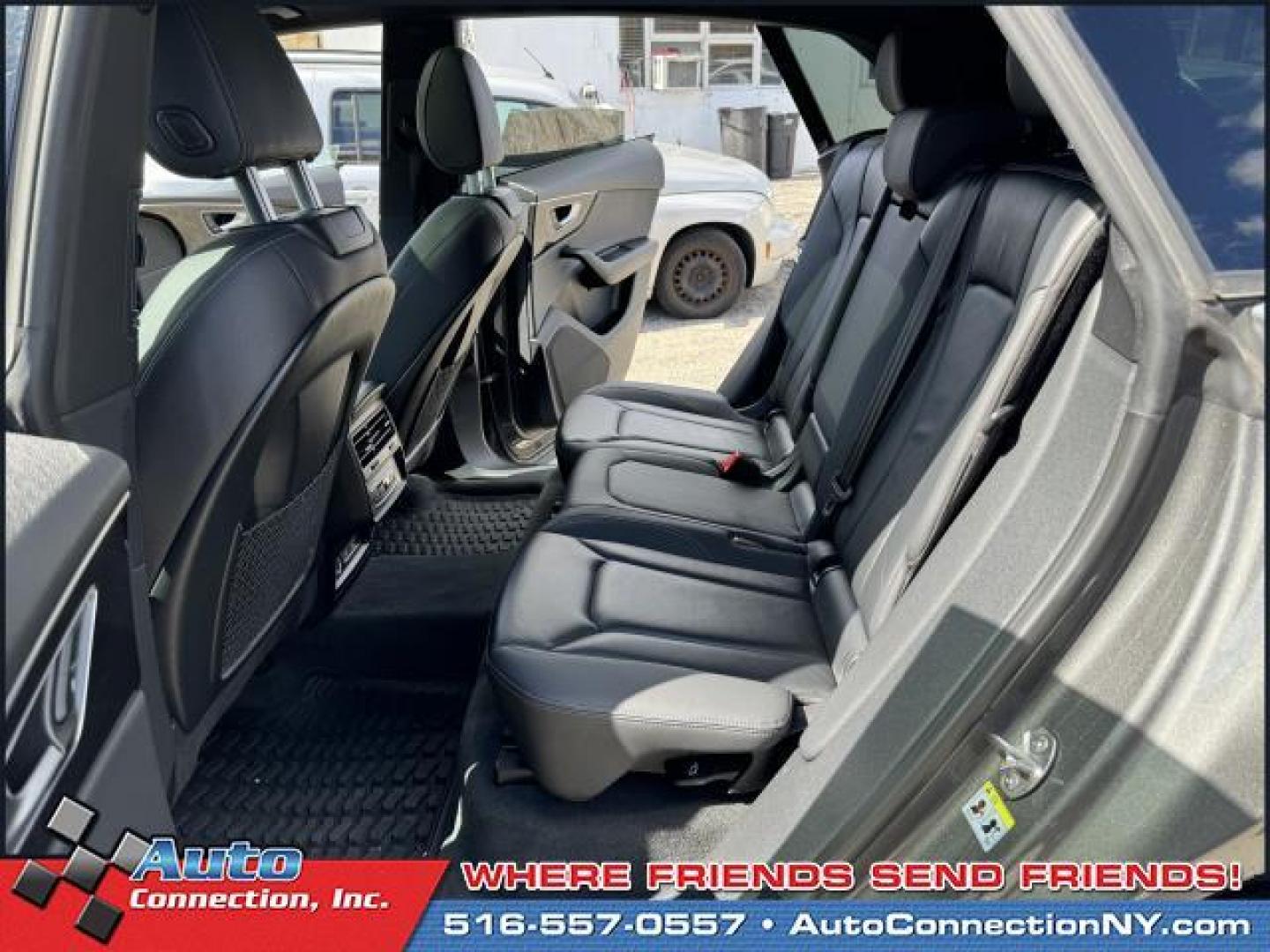 2019 Samurai Gray Metallic /Black Audi Q8 Premium 55 TFSI quattro (WA1AVAF1XKD) , Automatic transmission, located at 1696 Sunrise Hwy, Bay Shore, NY, 11706, (516) 557-0557, 40.733665, -73.256317 - This 2019 Audi Q8 has been treated with kid gloves, and it shows. This Q8 has 59008 miles, and it has plenty more to go with you behind the wheel. Buy with confidence knowing you're getting the best price and the best service. Come test drive this vehicle today. All internet purchases include a 12 - Photo#23