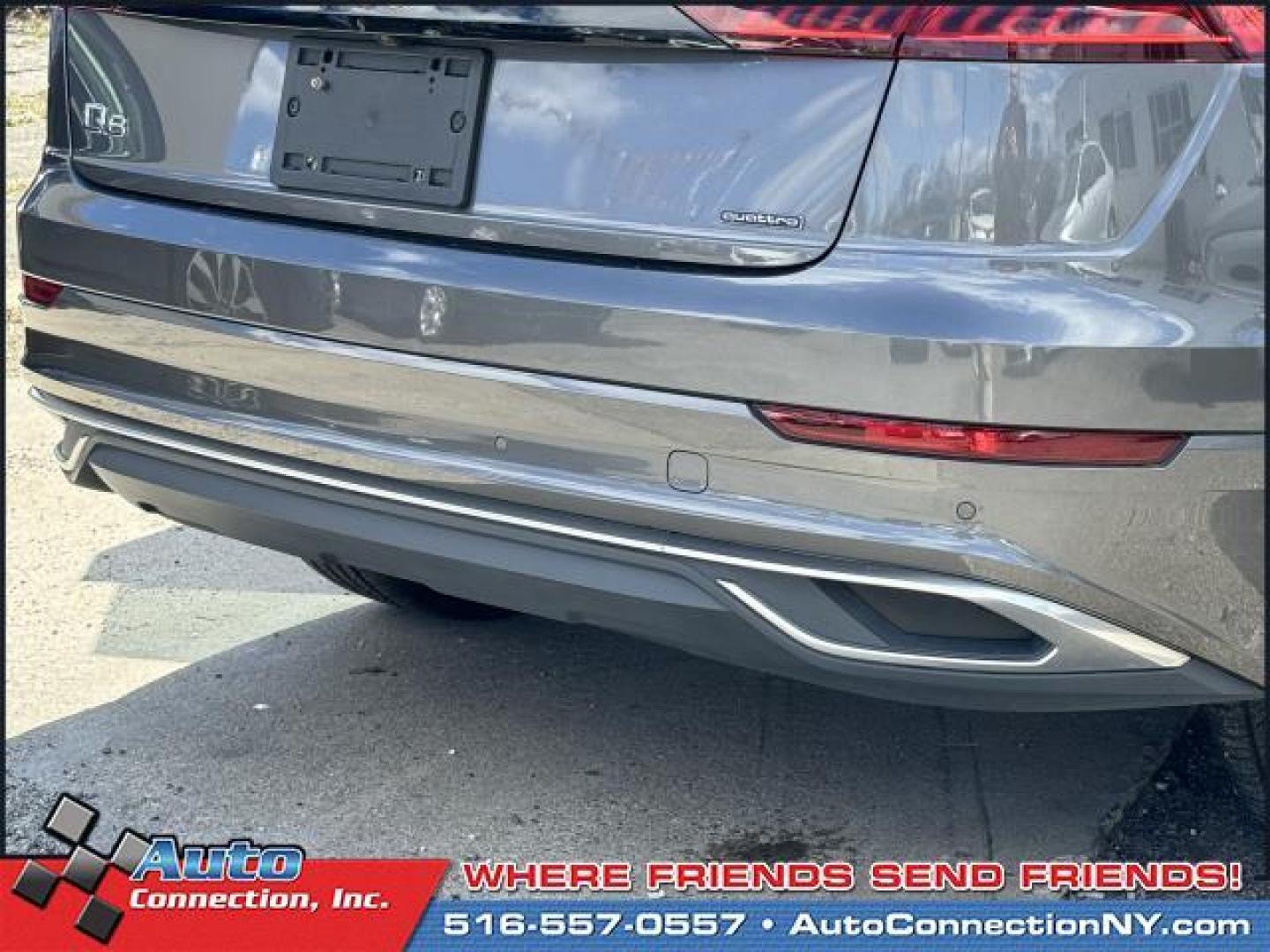 2019 Samurai Gray Metallic /Black Audi Q8 Premium 55 TFSI quattro (WA1AVAF1XKD) , Automatic transmission, located at 1696 Sunrise Hwy, Bay Shore, NY, 11706, (516) 557-0557, 40.733665, -73.256317 - This 2019 Audi Q8 has been treated with kid gloves, and it shows. This Q8 has 59008 miles, and it has plenty more to go with you behind the wheel. Buy with confidence knowing you're getting the best price and the best service. Come test drive this vehicle today. All internet purchases include a 12 - Photo#52