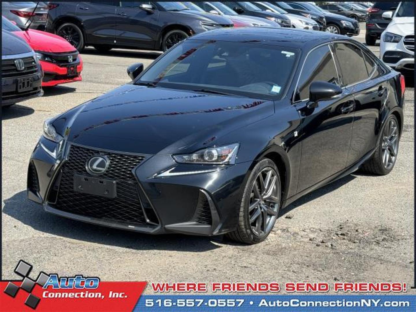 2018 Obsidian /Black Lexus IS IS 300 F Sport AWD (JTHC81D25J5) , Automatic transmission, located at 1696 Sunrise Hwy, Bay Shore, NY, 11706, (516) 557-0557, 40.733665, -73.256317 - This 2018 Lexus IS is a dream machine designed to dazzle you! This IS offers you 54183 miles, and will be sure to give you many more. Buy with confidence knowing you're getting the best price and the best service. Ready to hop into a stylish and long-lasting ride? It won't last long, so hurry in! A - Photo#11