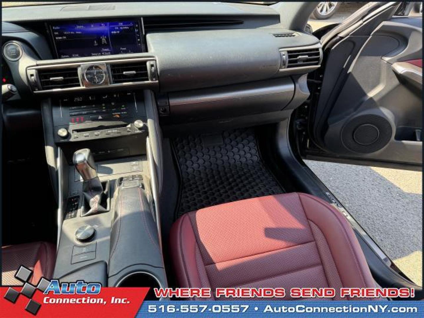 2018 Obsidian /Black Lexus IS IS 300 F Sport AWD (JTHC81D25J5) , Automatic transmission, located at 1696 Sunrise Hwy, Bay Shore, NY, 11706, (516) 557-0557, 40.733665, -73.256317 - This 2018 Lexus IS is a dream machine designed to dazzle you! This IS offers you 54183 miles, and will be sure to give you many more. Buy with confidence knowing you're getting the best price and the best service. Ready to hop into a stylish and long-lasting ride? It won't last long, so hurry in! A - Photo#21