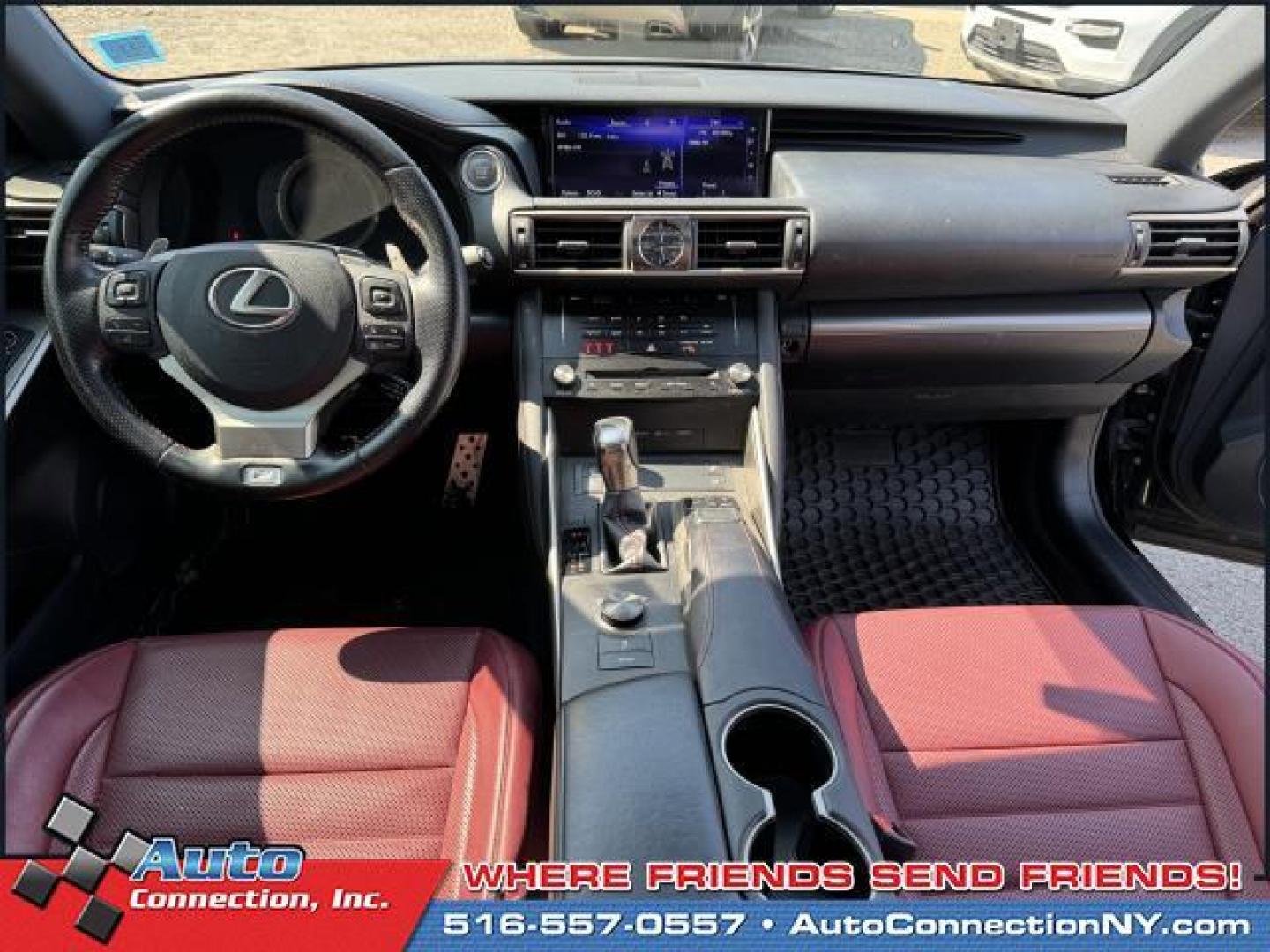 2018 Obsidian /Black Lexus IS IS 300 F Sport AWD (JTHC81D25J5) , Automatic transmission, located at 1696 Sunrise Hwy, Bay Shore, NY, 11706, (516) 557-0557, 40.733665, -73.256317 - This 2018 Lexus IS is a dream machine designed to dazzle you! This IS offers you 54183 miles, and will be sure to give you many more. Buy with confidence knowing you're getting the best price and the best service. Ready to hop into a stylish and long-lasting ride? It won't last long, so hurry in! A - Photo#7