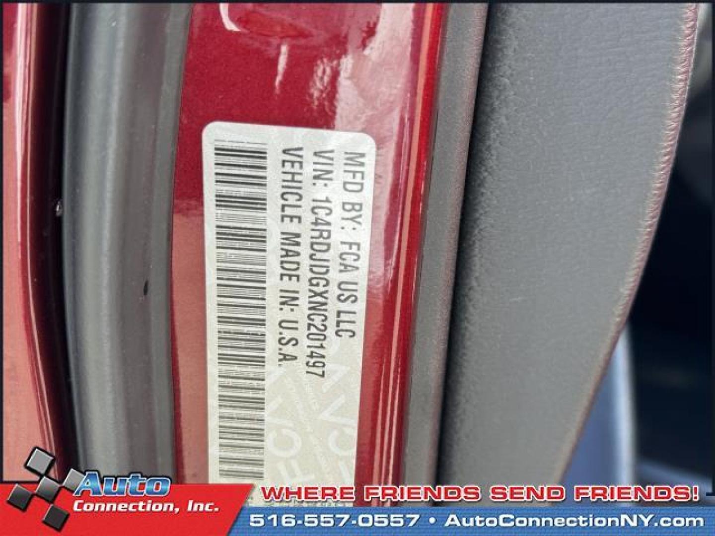 2022 Octane Red Pearlcoat /Black Dodge Durango GT Plus AWD (1C4RDJDGXNC) , Automatic transmission, located at 1696 Sunrise Hwy, Bay Shore, NY, 11706, (516) 557-0557, 40.733665, -73.256317 - This 2022 Dodge Durango is in great mechanical and physical condition. This Durango has 36265 miles, and it has plenty more to go with you behind the wheel. From the moment you walk into our showroom, you'll know our commitment to customer service is second to none. Ready to hop into a stylish and - Photo#28