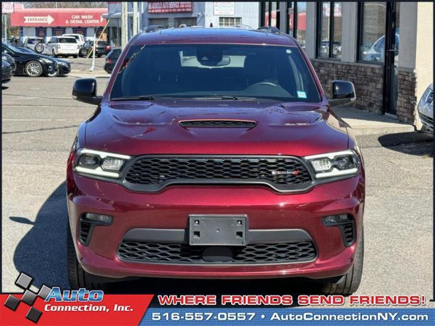 2022 Octane Red Pearlcoat /Black Dodge Durango GT Plus AWD (1C4RDJDGXNC) , Automatic transmission, located at 1696 Sunrise Hwy, Bay Shore, NY, 11706, (516) 557-0557, 40.733665, -73.256317 - This 2022 Dodge Durango is in great mechanical and physical condition. This Durango has 36265 miles, and it has plenty more to go with you behind the wheel. From the moment you walk into our showroom, you'll know our commitment to customer service is second to none. Ready to hop into a stylish and - Photo#2