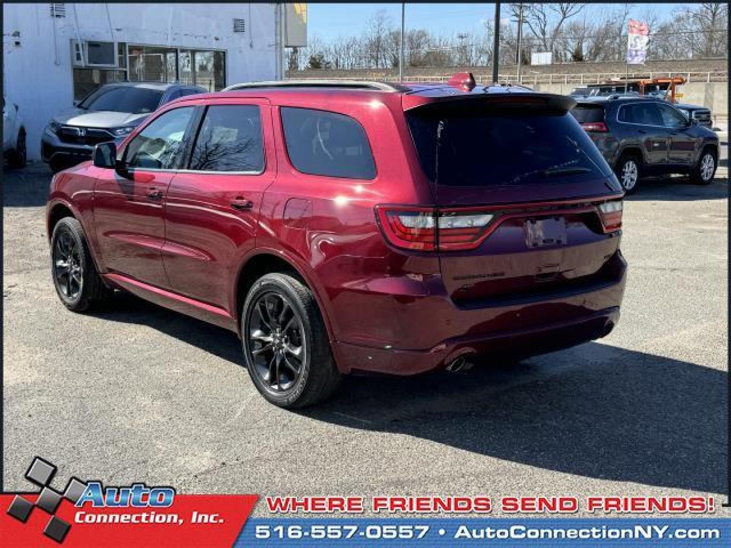 2022 Octane Red Pearlcoat /Black Dodge Durango GT Plus AWD (1C4RDJDGXNC) , Automatic transmission, located at 1696 Sunrise Hwy, Bay Shore, NY, 11706, (516) 557-0557, 40.733665, -73.256317 - This 2022 Dodge Durango is in great mechanical and physical condition. This Durango has 36265 miles, and it has plenty more to go with you behind the wheel. From the moment you walk into our showroom, you'll know our commitment to customer service is second to none. Ready to hop into a stylish and - Photo#4