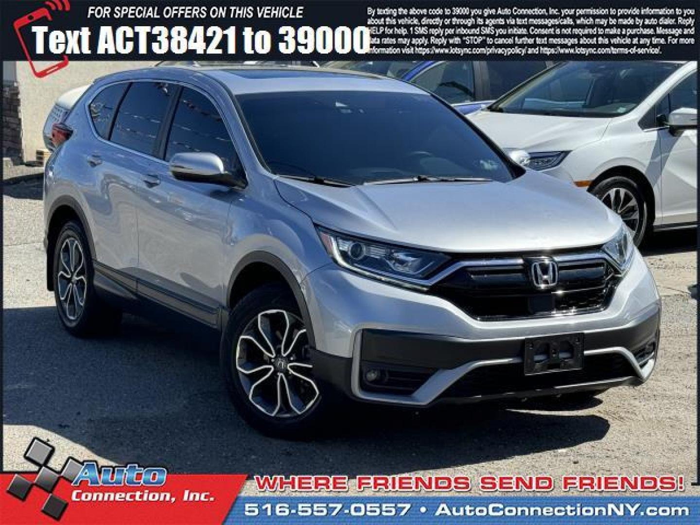 2022 Lunar Silver Metallic /Ivory Honda CR-V EX-L AWD (2HKRW2H87NH) , Automatic transmission, located at 1696 Sunrise Hwy, Bay Shore, NY, 11706, (516) 557-0557, 40.733665, -73.256317 - Delivering power, style and convenience, this 2022 Honda CR-V has everything you're looking for. This CR-V offers you 46663 miles, and will be sure to give you many more. From the moment you walk into our showroom, you'll know our commitment to customer service is second to none. Stop by the showro - Photo#0