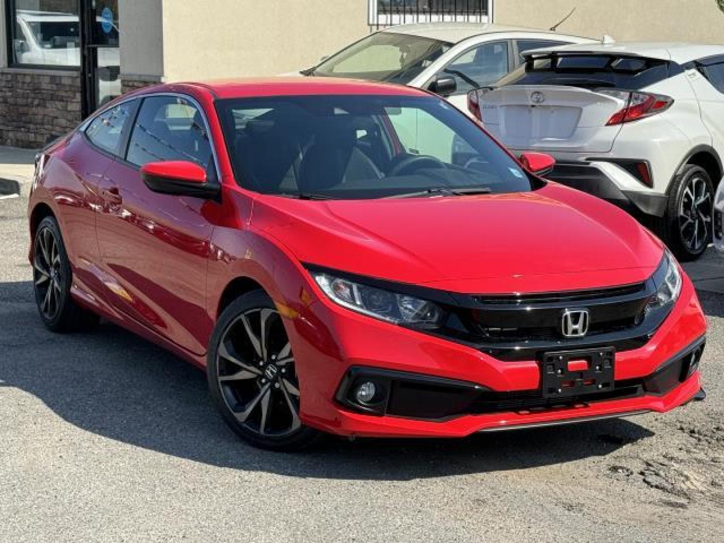 2019 Rallye Red /Black Honda Civic Coupe Sport CVT (2HGFC4B89KH) , Automatic transmission, located at 1696 Sunrise Hwy, Bay Shore, NY, 11706, (516) 557-0557, 40.733665, -73.256317 - Photo#0