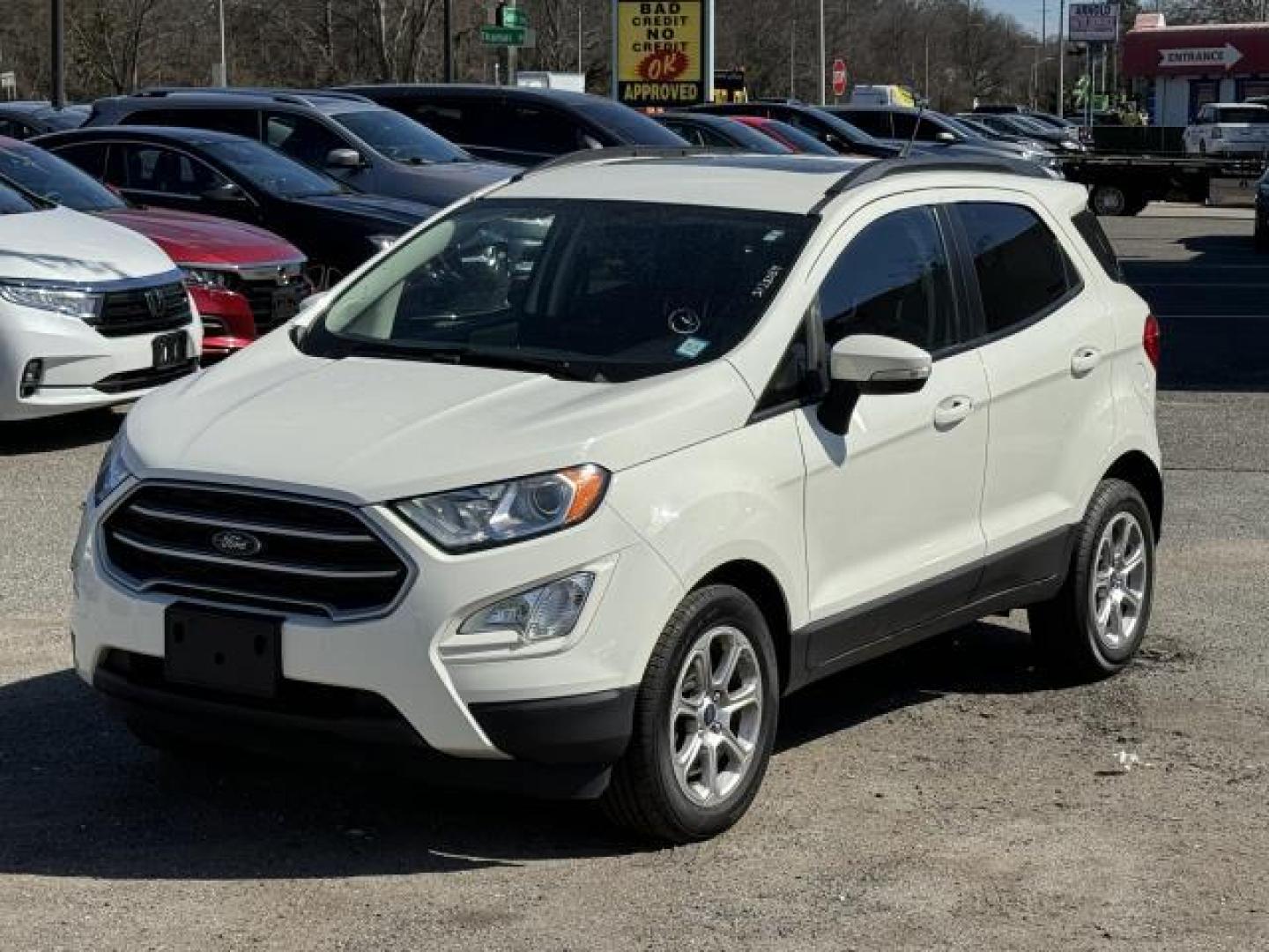 2020 Diamond White /Ebony Black Ford EcoSport SE FWD (MAJ3S2GEXLC) , Automatic transmission, located at 1696 Sunrise Hwy, Bay Shore, NY, 11706, (516) 557-0557, 40.733665, -73.256317 - Your search is over with this 2020 Ford EcoSport. This EcoSport has 56358 miles, and it has plenty more to go with you behind the wheel. Real cars. Real prices. Real people. We are eager to move tis vehicle so the time is now, come visit us today. All internet purchases include a 12 mo/ 12000 mile - Photo#11