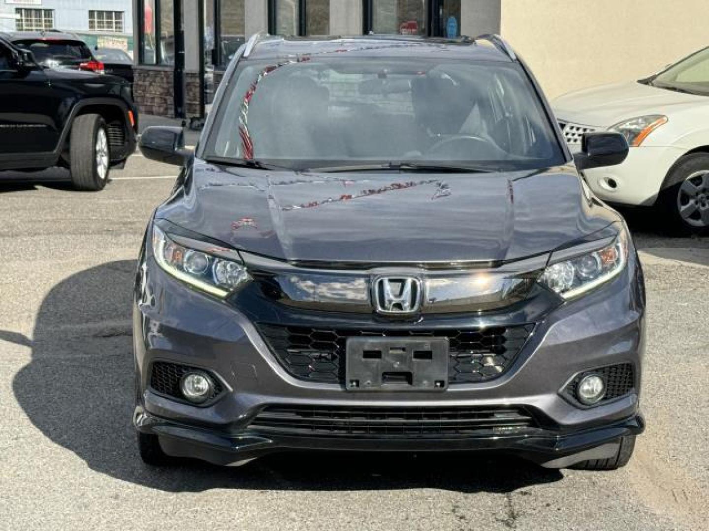 2019 Modern Steel Metallic /Black Honda HR-V Sport AWD CVT (3CZRU6H17KG) , Automatic transmission, located at 1696 Sunrise Hwy, Bay Shore, NY, 11706, (516) 557-0557, 40.733665, -73.256317 - Photo#2