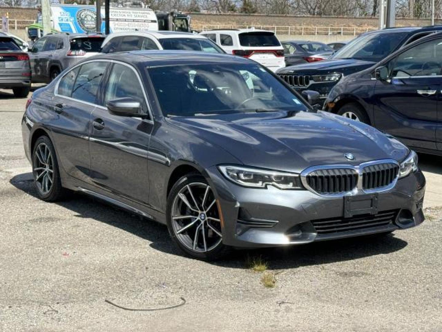 2020 Mineral Gray Metallic /Black BMW 3 Series 330i xDrive Sedan North America (3MW5R7J00L8) , Automatic transmission, located at 1696 Sunrise Hwy, Bay Shore, NY, 11706, (516) 557-0557, 40.733665, -73.256317 - Why compromise between fun and function when you can have it all in this 2020 BMW 3 Series? Curious about how far this 3 Series has been driven? The odometer reads 46184 miles. We crush the competition on price and service. We are eager to move tis vehicle so the time is now, come visit us today. - Photo#0