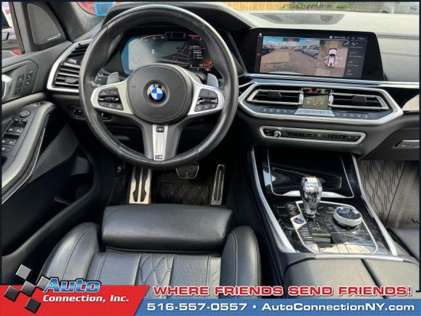 2020 Alpine White /Black BMW X5 xDrive40i Sports Activity Vehicle (5UXCR6C00LL) , Automatic transmission, located at 1696 Sunrise Hwy, Bay Shore, NY, 11706, (516) 557-0557, 40.733665, -73.256317 - Photo#21