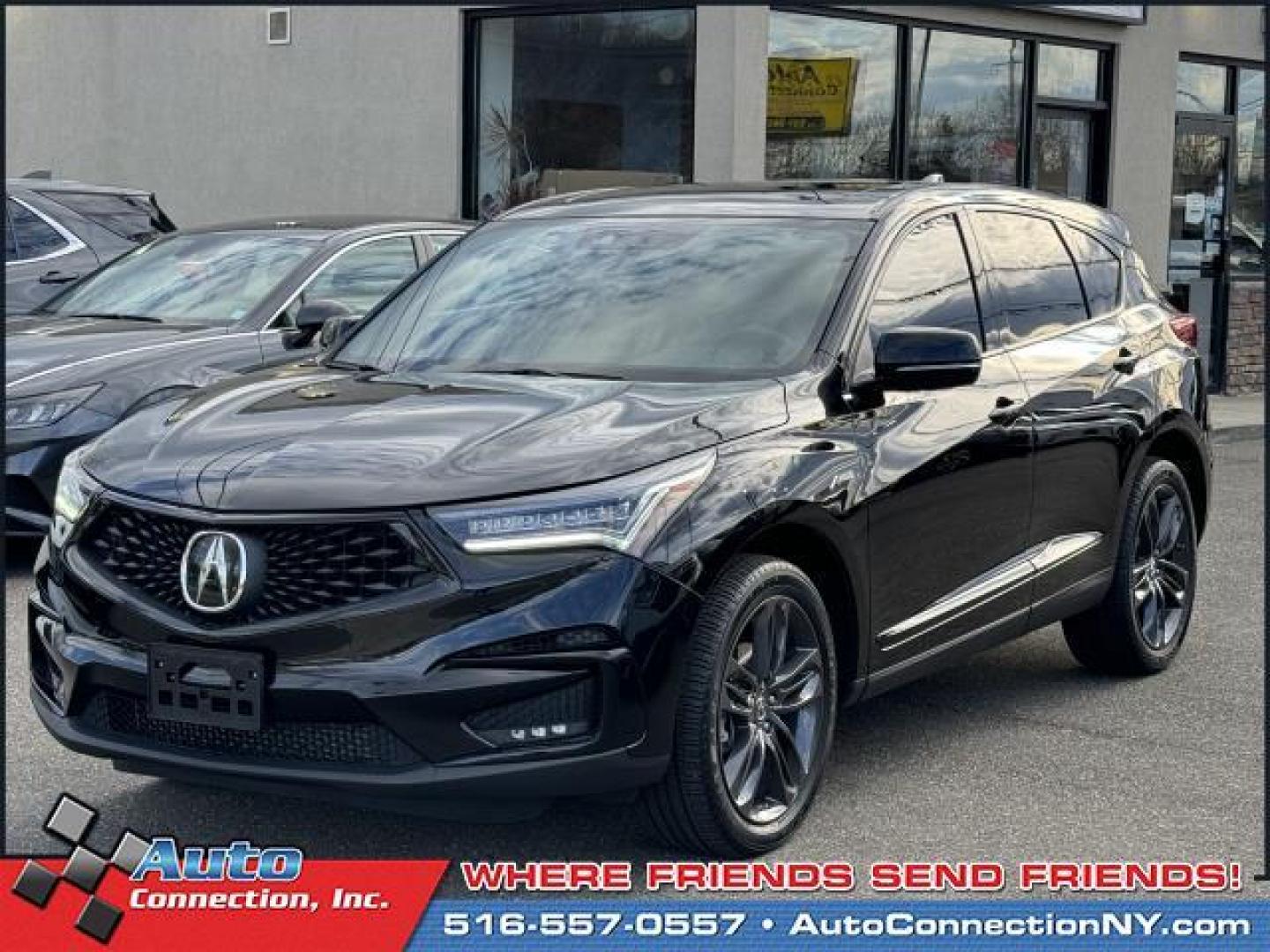 2021 Majestic Black Pearl /Red Acura RDX SH-AWD w/A-Spec Package (5J8TC2H63ML) , Automatic transmission, located at 1696 Sunrise Hwy, Bay Shore, NY, 11706, (516) 557-0557, 40.733665, -73.256317 - Photo#11