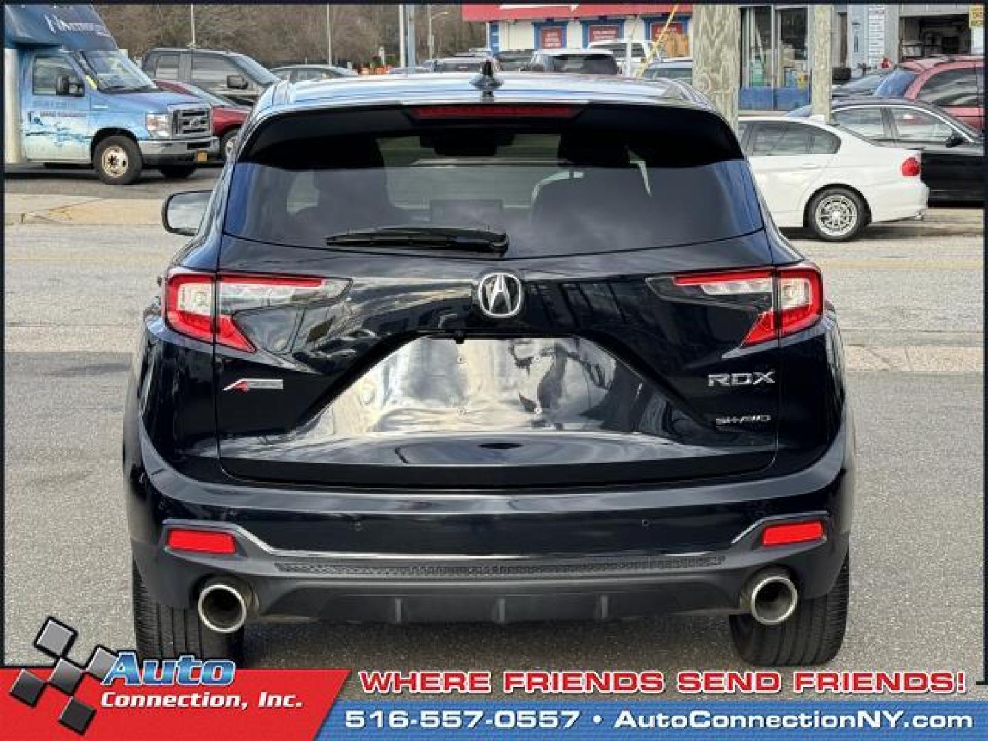 2021 Majestic Black Pearl /Red Acura RDX SH-AWD w/A-Spec Package (5J8TC2H63ML) , Automatic transmission, located at 1696 Sunrise Hwy, Bay Shore, NY, 11706, (516) 557-0557, 40.733665, -73.256317 - Photo#13