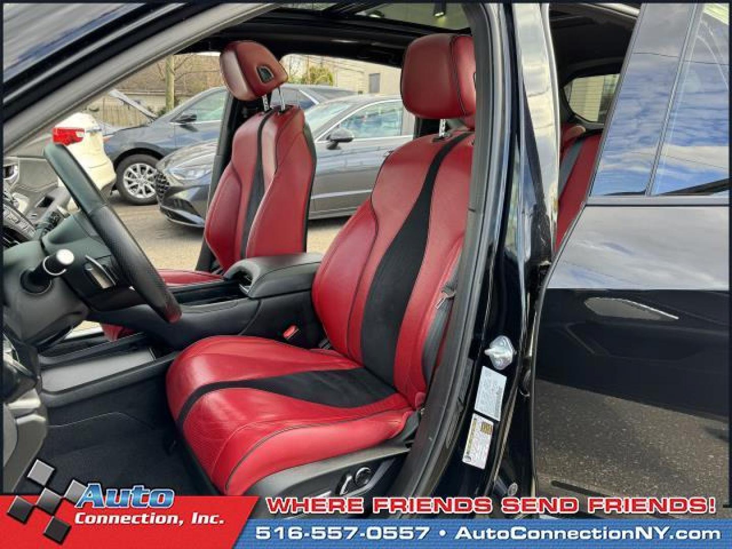 2021 Majestic Black Pearl /Red Acura RDX SH-AWD w/A-Spec Package (5J8TC2H63ML) , Automatic transmission, located at 1696 Sunrise Hwy, Bay Shore, NY, 11706, (516) 557-0557, 40.733665, -73.256317 - Photo#25