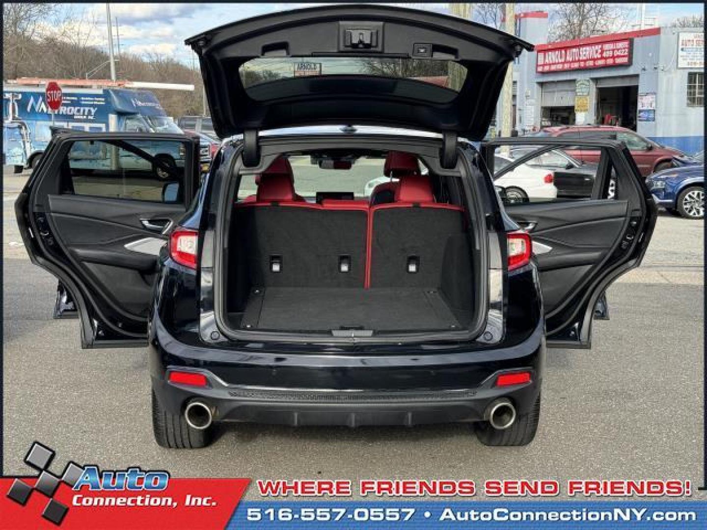 2021 Majestic Black Pearl /Red Acura RDX SH-AWD w/A-Spec Package (5J8TC2H63ML) , Automatic transmission, located at 1696 Sunrise Hwy, Bay Shore, NY, 11706, (516) 557-0557, 40.733665, -73.256317 - Photo#49