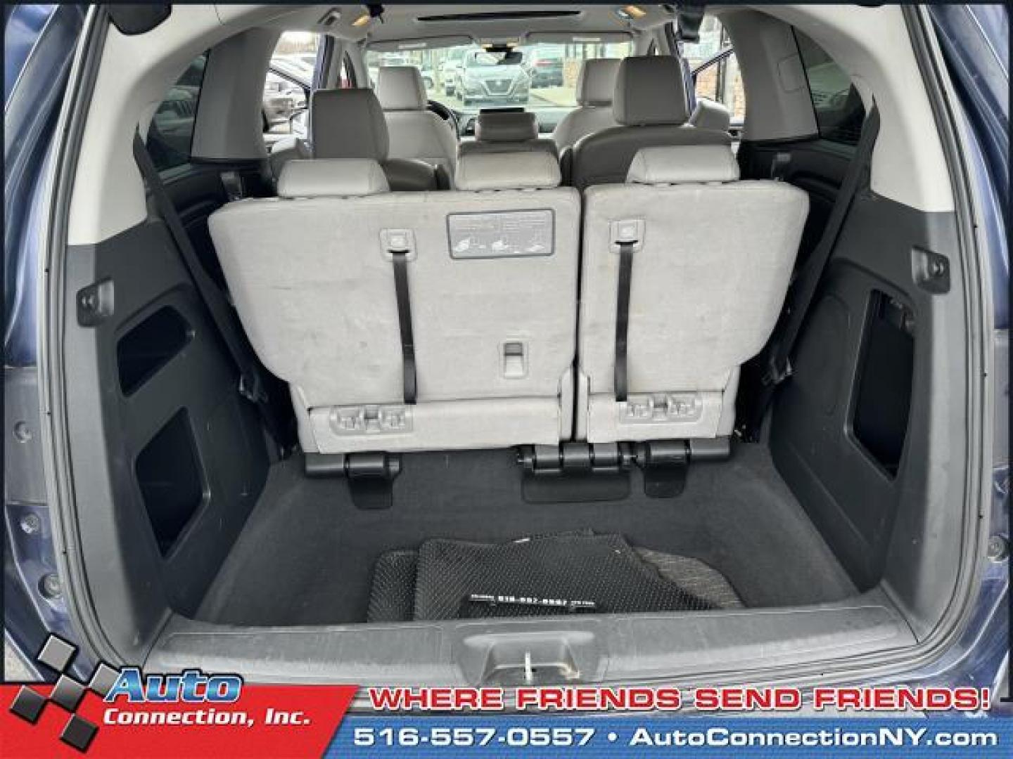 2021 Obsidian Blue Pearl /Gray Honda Odyssey EX-L Auto (5FNRL6H75MB) , Automatic transmission, located at 1696 Sunrise Hwy, Bay Shore, NY, 11706, (516) 557-0557, 40.733665, -73.256317 - Photo#49