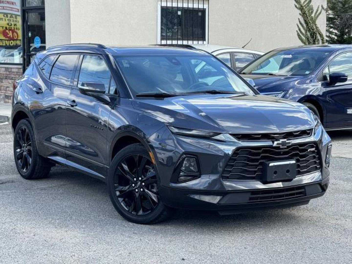 2021 Iron Gray Metallic /Jet Black Chevrolet Blazer AWD 4dr RS (3GNKBKRS2MS) , Automatic transmission, located at 1696 Sunrise Hwy, Bay Shore, NY, 11706, (516) 557-0557, 40.733665, -73.256317 - Photo#0