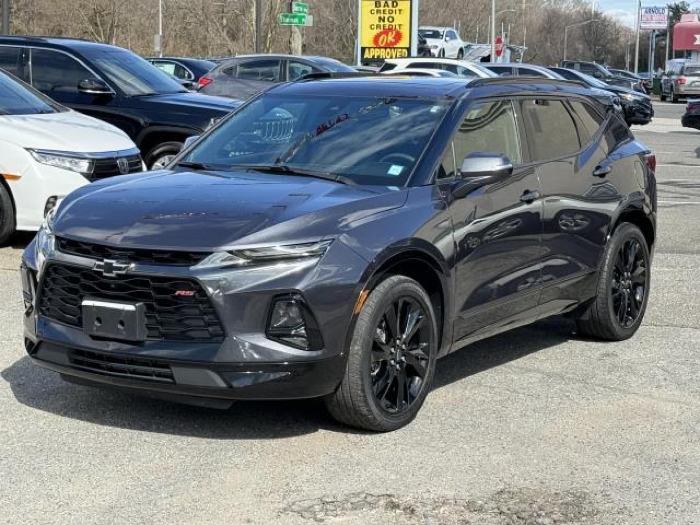 2021 Iron Gray Metallic /Jet Black Chevrolet Blazer AWD 4dr RS (3GNKBKRS2MS) , Automatic transmission, located at 1696 Sunrise Hwy, Bay Shore, NY, 11706, (516) 557-0557, 40.733665, -73.256317 - Every time you get behind the wheel of this 2021 Chevrolet Blazer, you'll be so happy you took it home from Auto Connection. Curious about how far this Blazer has been driven? The odometer reads 32156 miles. We work our hardest to give you an outstanding experience and ensure you're always complete - Photo#11