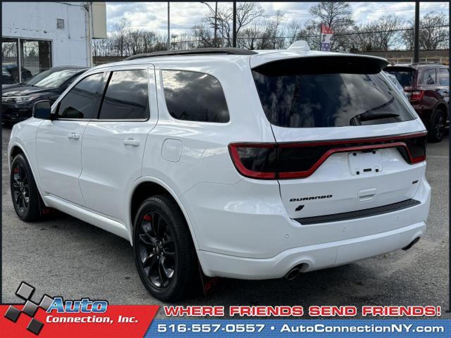 2021 White Knuckle Clearcoat /Black Dodge Durango GT Plus AWD (1C4RDJDG0MC) , Automatic transmission, located at 1696 Sunrise Hwy, Bay Shore, NY, 11706, (516) 557-0557, 40.733665, -73.256317 - This 2021 Dodge Durango is in great mechanical and physical condition. Curious about how far this Durango has been driven? The odometer reads 18716 miles. Real cars. Real prices. Real people. Adventure is calling! Drive it home today. All internet purchases include a 12 mo/ 12000 mile protection pl - Photo#12