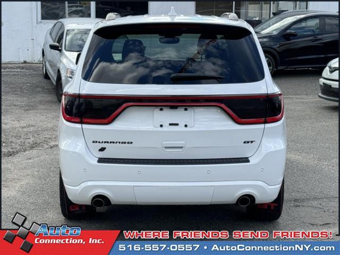 2021 White Knuckle Clearcoat /Black Dodge Durango GT Plus AWD (1C4RDJDG0MC) , Automatic transmission, located at 1696 Sunrise Hwy, Bay Shore, NY, 11706, (516) 557-0557, 40.733665, -73.256317 - This 2021 Dodge Durango is in great mechanical and physical condition. Curious about how far this Durango has been driven? The odometer reads 18716 miles. Real cars. Real prices. Real people. Adventure is calling! Drive it home today. All internet purchases include a 12 mo/ 12000 mile protection pl - Photo#13