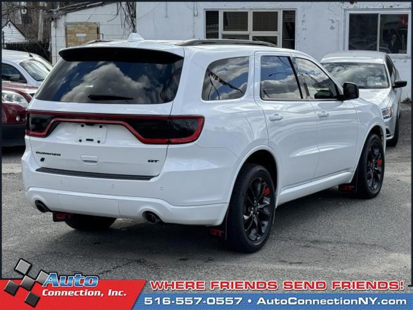 2021 White Knuckle Clearcoat /Black Dodge Durango GT Plus AWD (1C4RDJDG0MC) , Automatic transmission, located at 1696 Sunrise Hwy, Bay Shore, NY, 11706, (516) 557-0557, 40.733665, -73.256317 - This 2021 Dodge Durango is in great mechanical and physical condition. Curious about how far this Durango has been driven? The odometer reads 18716 miles. Real cars. Real prices. Real people. Adventure is calling! Drive it home today. All internet purchases include a 12 mo/ 12000 mile protection pl - Photo#14