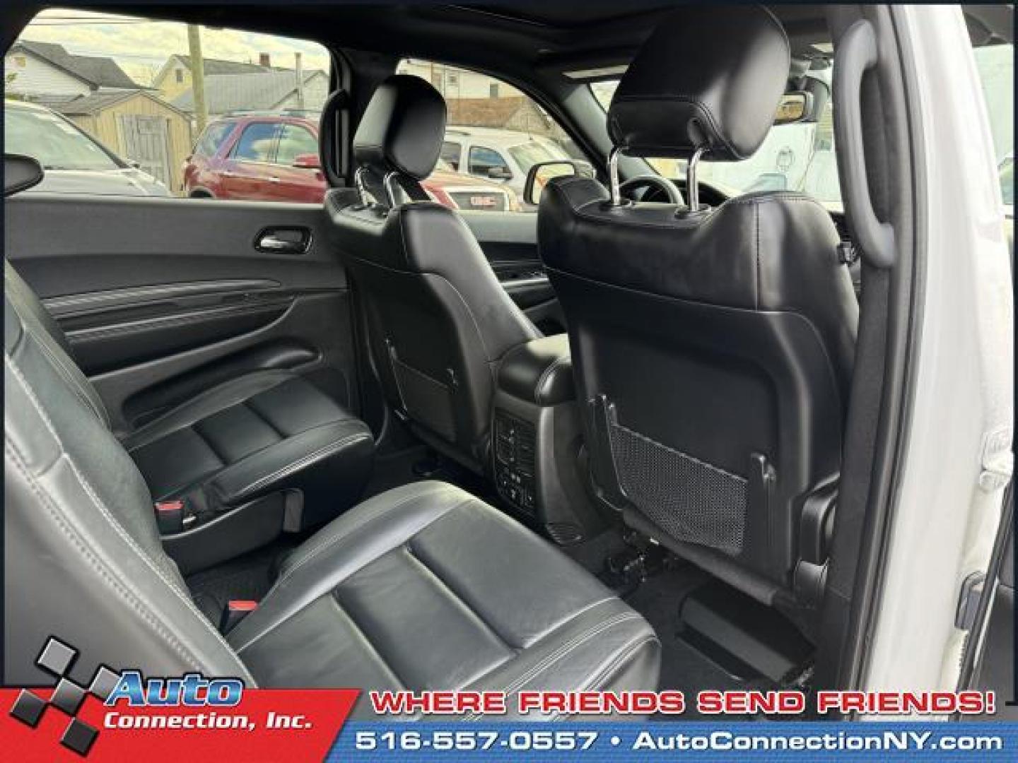 2021 White Knuckle Clearcoat /Black Dodge Durango GT Plus AWD (1C4RDJDG0MC) , Automatic transmission, located at 1696 Sunrise Hwy, Bay Shore, NY, 11706, (516) 557-0557, 40.733665, -73.256317 - This 2021 Dodge Durango is in great mechanical and physical condition. Curious about how far this Durango has been driven? The odometer reads 18716 miles. Real cars. Real prices. Real people. Adventure is calling! Drive it home today. All internet purchases include a 12 mo/ 12000 mile protection pl - Photo#17