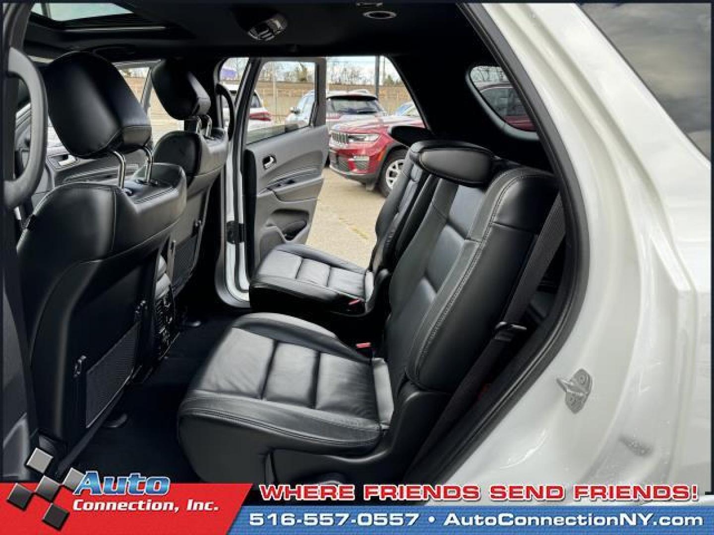 2021 White Knuckle Clearcoat /Black Dodge Durango GT Plus AWD (1C4RDJDG0MC) , Automatic transmission, located at 1696 Sunrise Hwy, Bay Shore, NY, 11706, (516) 557-0557, 40.733665, -73.256317 - This 2021 Dodge Durango is in great mechanical and physical condition. Curious about how far this Durango has been driven? The odometer reads 18716 miles. Real cars. Real prices. Real people. Adventure is calling! Drive it home today. All internet purchases include a 12 mo/ 12000 mile protection pl - Photo#24