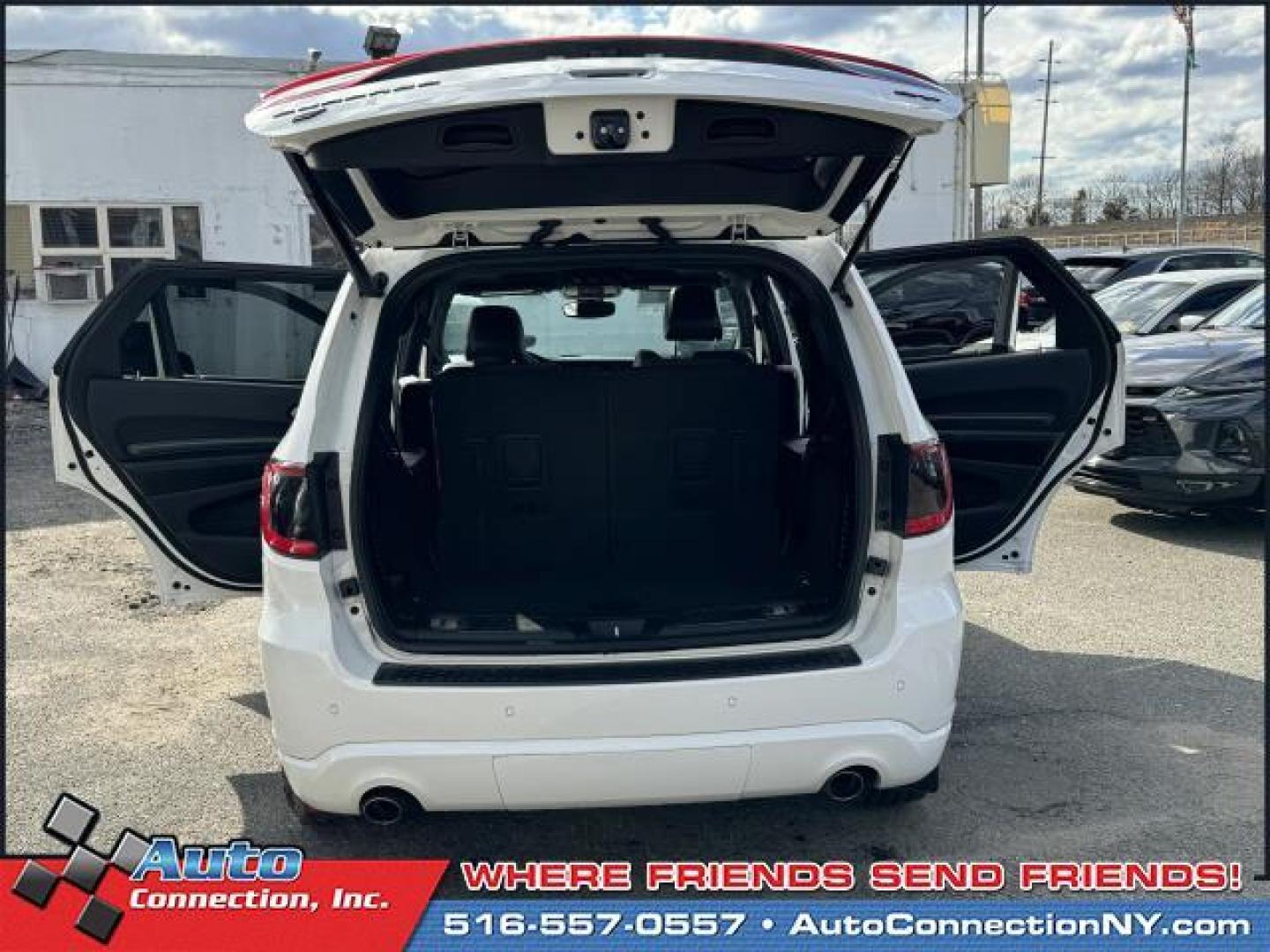 2021 White Knuckle Clearcoat /Black Dodge Durango GT Plus AWD (1C4RDJDG0MC) , Automatic transmission, located at 1696 Sunrise Hwy, Bay Shore, NY, 11706, (516) 557-0557, 40.733665, -73.256317 - This 2021 Dodge Durango is in great mechanical and physical condition. Curious about how far this Durango has been driven? The odometer reads 18716 miles. Real cars. Real prices. Real people. Adventure is calling! Drive it home today. All internet purchases include a 12 mo/ 12000 mile protection pl - Photo#49