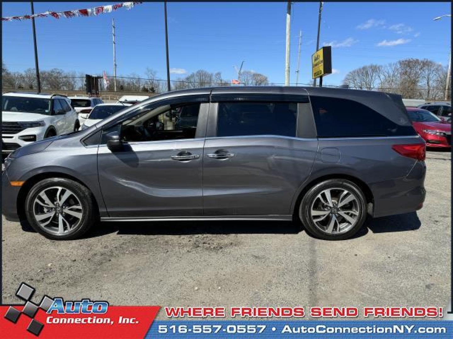 2022 Modern Steel Metallic /Black Honda Odyssey Touring Auto (5FNRL6H88NB) , Automatic transmission, located at 1696 Sunrise Hwy, Bay Shore, NY, 11706, (516) 557-0557, 40.733665, -73.256317 - Designed to deliver superior performance and driving enjoyment, this 2022 Honda Odyssey is ready for you to drive home. This Odyssey has 45933 miles, and it has plenty more to go with you behind the wheel. Visit us to learn how you can add this vehicle to your family lineup. We are eager to move ti - Photo#12