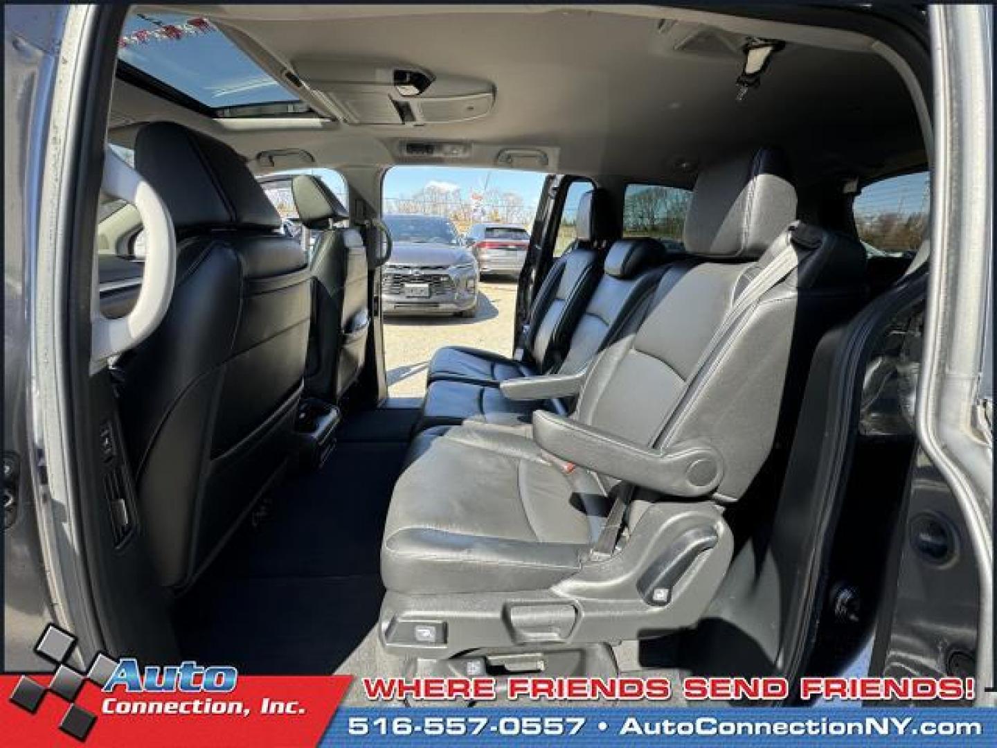 2022 Modern Steel Metallic /Black Honda Odyssey Touring Auto (5FNRL6H88NB) , Automatic transmission, located at 1696 Sunrise Hwy, Bay Shore, NY, 11706, (516) 557-0557, 40.733665, -73.256317 - Designed to deliver superior performance and driving enjoyment, this 2022 Honda Odyssey is ready for you to drive home. This Odyssey has 45933 miles, and it has plenty more to go with you behind the wheel. Visit us to learn how you can add this vehicle to your family lineup. We are eager to move ti - Photo#21