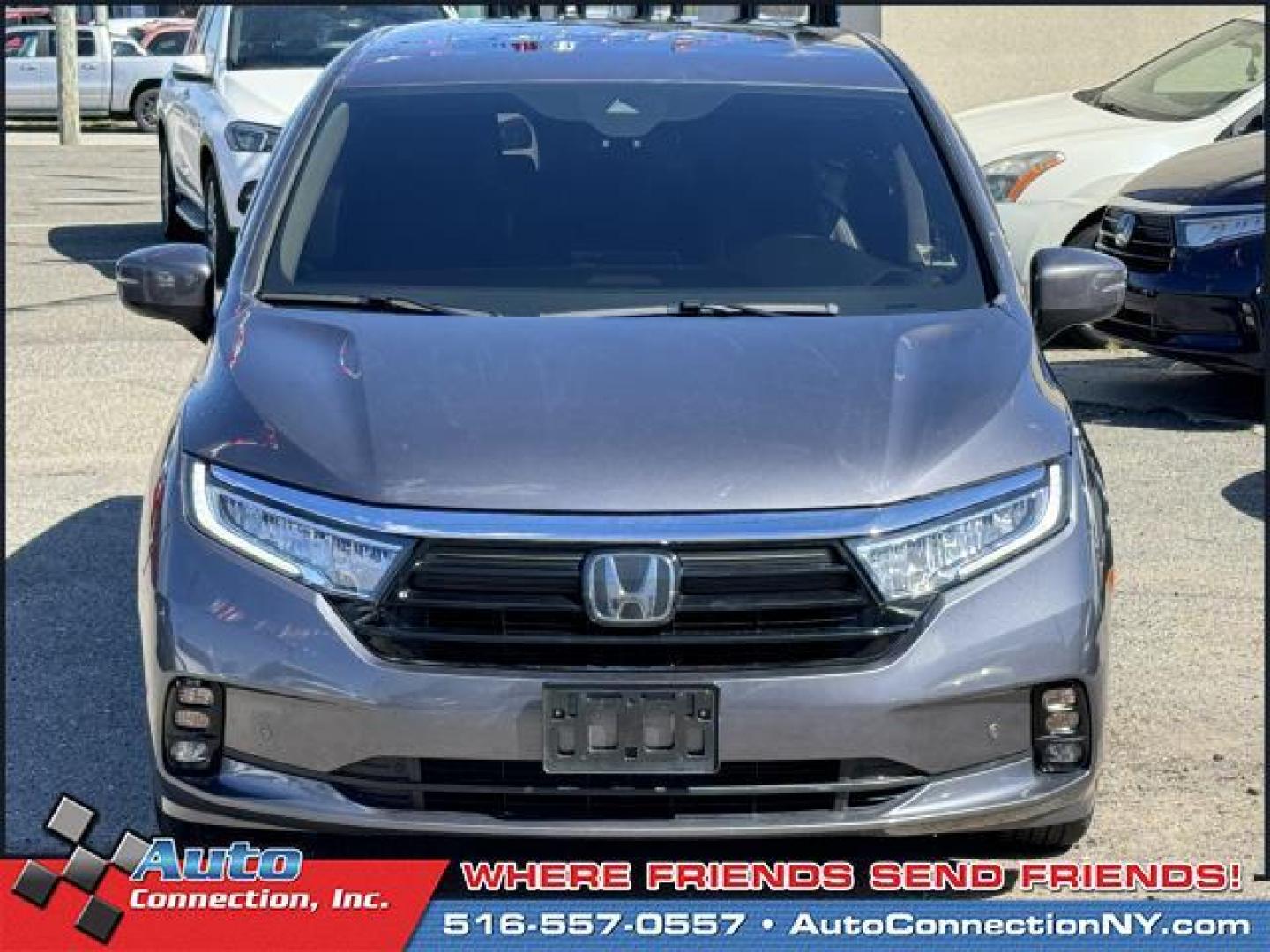 2022 Modern Steel Metallic /Black Honda Odyssey Touring Auto (5FNRL6H88NB) , Automatic transmission, located at 1696 Sunrise Hwy, Bay Shore, NY, 11706, (516) 557-0557, 40.733665, -73.256317 - Designed to deliver superior performance and driving enjoyment, this 2022 Honda Odyssey is ready for you to drive home. This Odyssey has 45933 miles, and it has plenty more to go with you behind the wheel. Visit us to learn how you can add this vehicle to your family lineup. We are eager to move ti - Photo#2