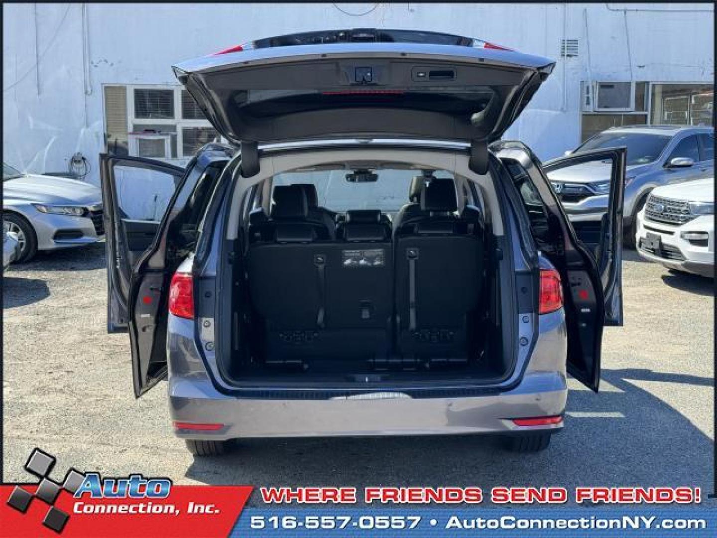 2022 Modern Steel Metallic /Black Honda Odyssey Touring Auto (5FNRL6H88NB) , Automatic transmission, located at 1696 Sunrise Hwy, Bay Shore, NY, 11706, (516) 557-0557, 40.733665, -73.256317 - Designed to deliver superior performance and driving enjoyment, this 2022 Honda Odyssey is ready for you to drive home. This Odyssey has 45933 miles, and it has plenty more to go with you behind the wheel. Visit us to learn how you can add this vehicle to your family lineup. We are eager to move ti - Photo#47