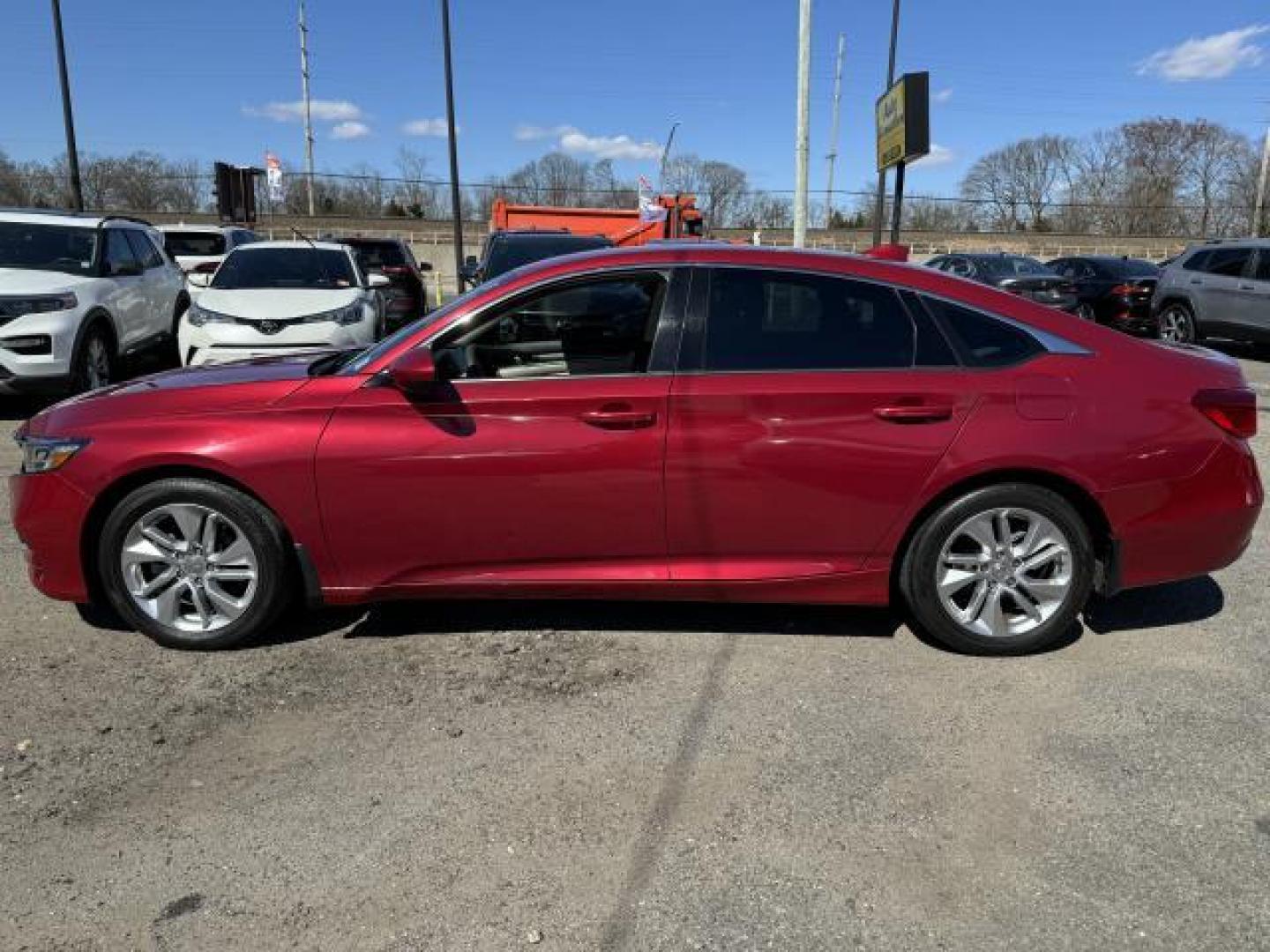 2020 Radiant Red Metallic /Ivory Honda Accord Sedan LX 1.5T CVT (1HGCV1F15LA) , Automatic transmission, located at 1696 Sunrise Hwy, Bay Shore, NY, 11706, (516) 557-0557, 40.733665, -73.256317 - Photo#12