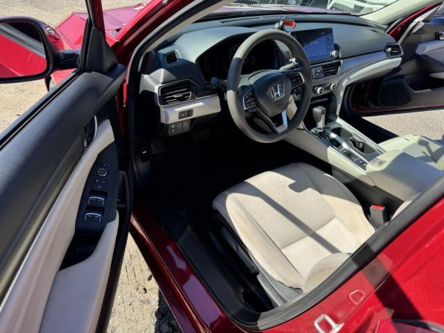 2020 Radiant Red Metallic /Ivory Honda Accord Sedan LX 1.5T CVT (1HGCV1F15LA) , Automatic transmission, located at 1696 Sunrise Hwy, Bay Shore, NY, 11706, (516) 557-0557, 40.733665, -73.256317 - Photo#24