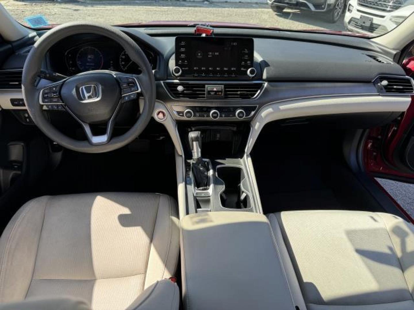 2020 Radiant Red Metallic /Ivory Honda Accord Sedan LX 1.5T CVT (1HGCV1F15LA) , Automatic transmission, located at 1696 Sunrise Hwy, Bay Shore, NY, 11706, (516) 557-0557, 40.733665, -73.256317 - Photo#7