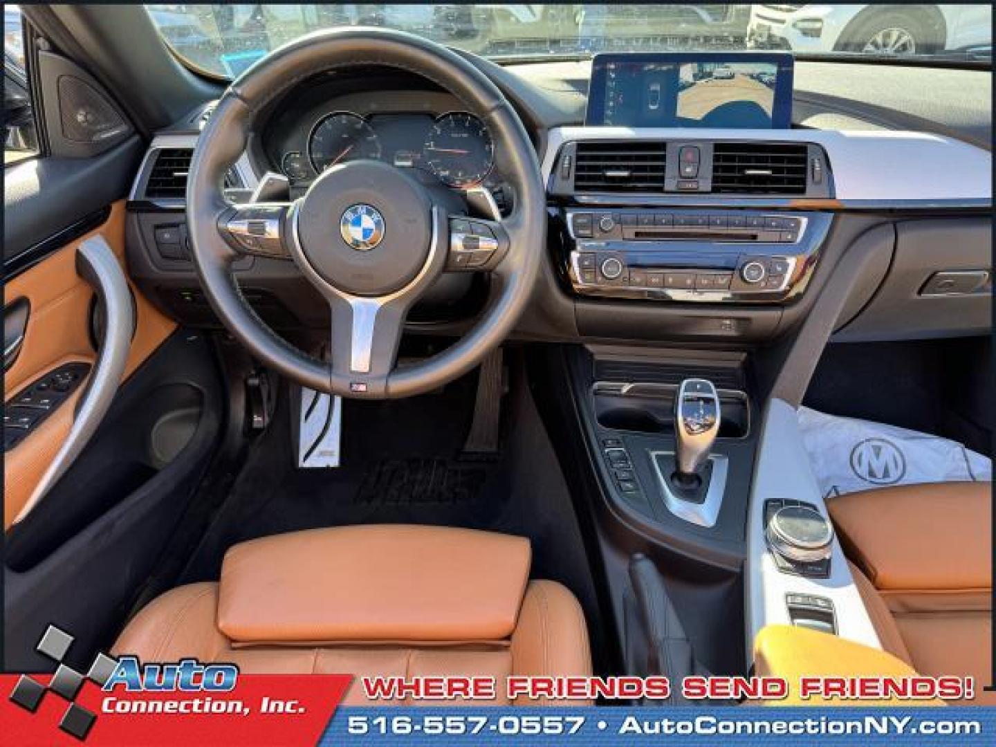 2019 Mineral Grey Metallic /Cognac/Dark Brown BMW 4 Series 430i xDrive Convertible (WBA4Z3C58KE) , Automatic transmission, located at 1696 Sunrise Hwy, Bay Shore, NY, 11706, (516) 557-0557, 40.733665, -73.256317 - Delivering power, style and convenience, this 2019 BMW 4 Series has everything you're looking for. This 4 Series has 35649 miles, and it has plenty more to go with you behind the wheel. Buy with confidence knowing you're getting the best price and the best service. With an affordable price, why wai - Photo#25