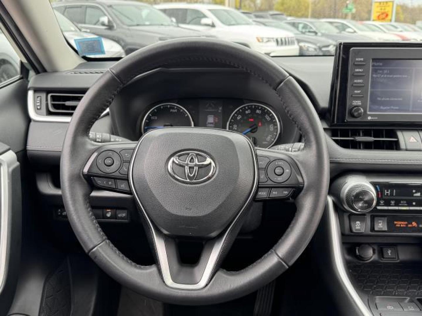 2021 Lunar Rock /Black Toyota RAV4 Hybrid XLE AWD (Natl) (2T3RWRFV1MW) , Automatic transmission, located at 1696 Sunrise Hwy, Bay Shore, NY, 11706, (516) 557-0557, 40.733665, -73.256317 - Photo#22