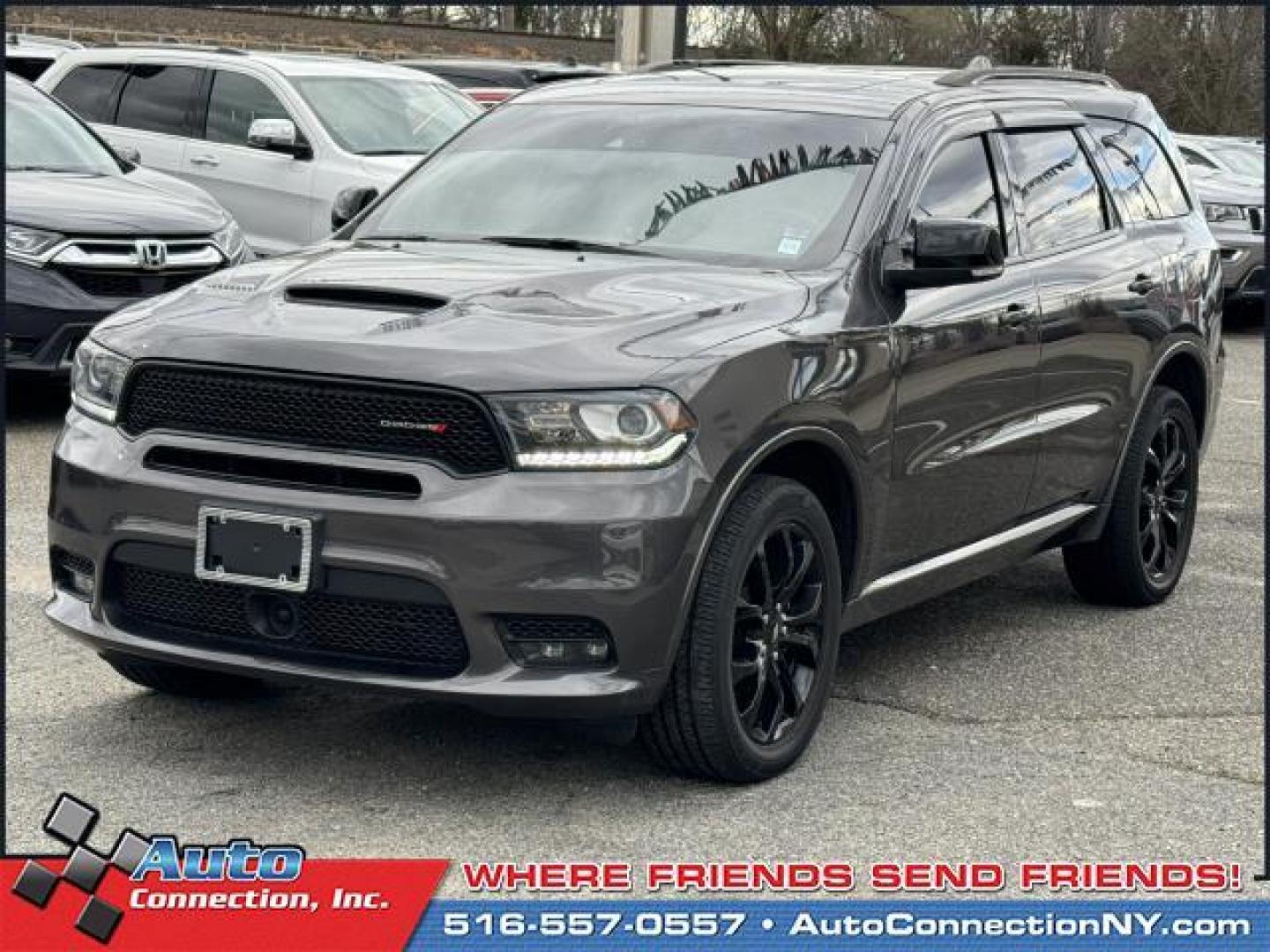 2020 Destroyer Gray Clearcoat /Black Dodge Durango GT Plus AWD (1C4RDJDG7LC) , Automatic transmission, located at 1696 Sunrise Hwy, Bay Shore, NY, 11706, (516) 557-0557, 40.733665, -73.256317 - Photo#11