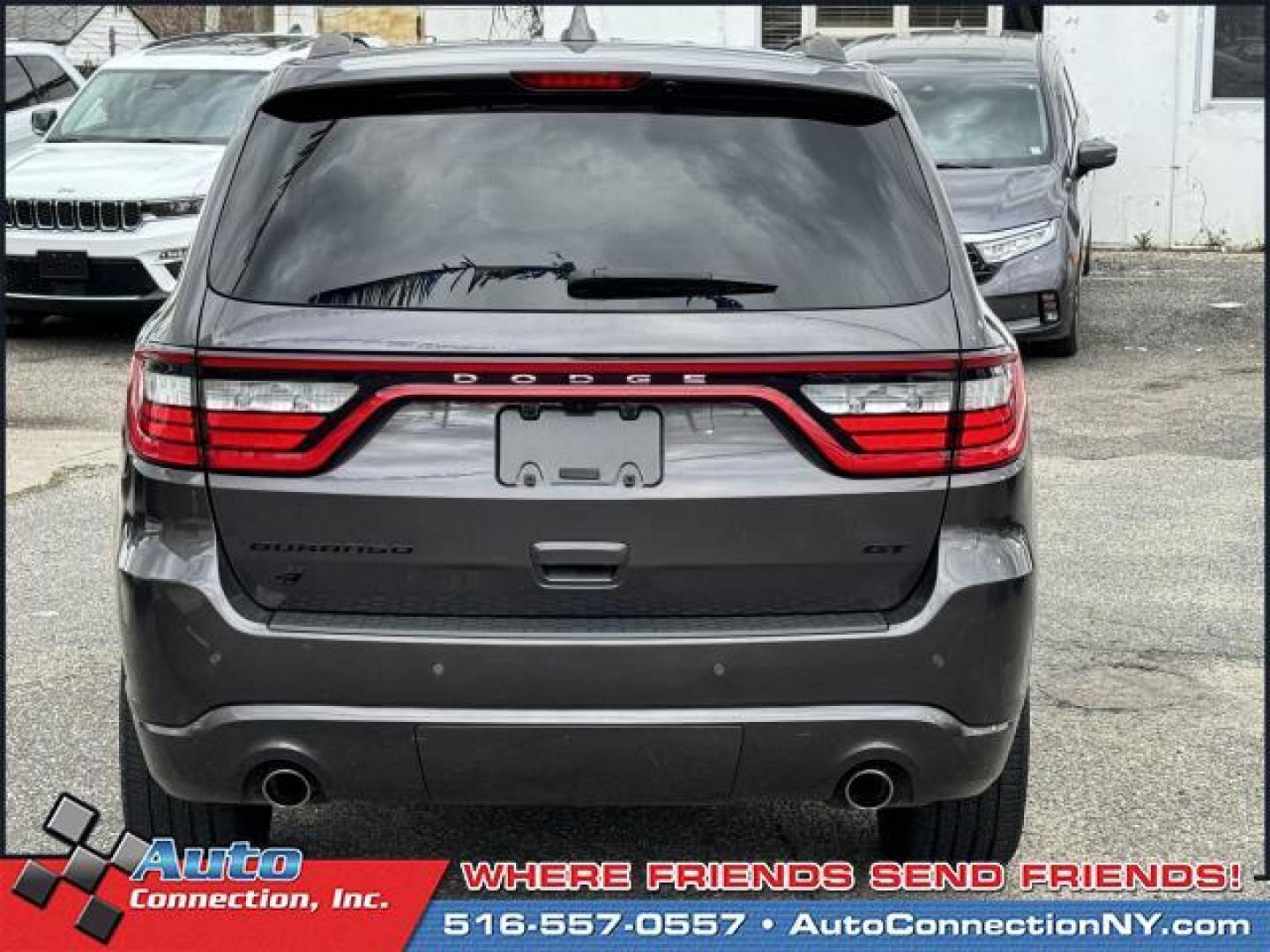 2020 Destroyer Gray Clearcoat /Black Dodge Durango GT Plus AWD (1C4RDJDG7LC) , Automatic transmission, located at 1696 Sunrise Hwy, Bay Shore, NY, 11706, (516) 557-0557, 40.733665, -73.256317 - Photo#13