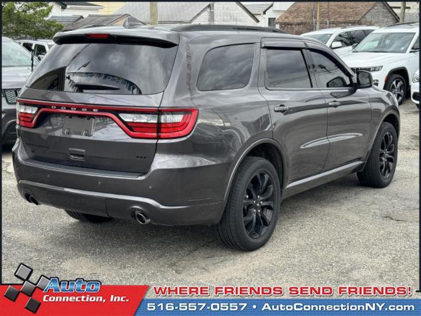 2020 Destroyer Gray Clearcoat /Black Dodge Durango GT Plus AWD (1C4RDJDG7LC) , Automatic transmission, located at 1696 Sunrise Hwy, Bay Shore, NY, 11706, (516) 557-0557, 40.733665, -73.256317 - Photo#14