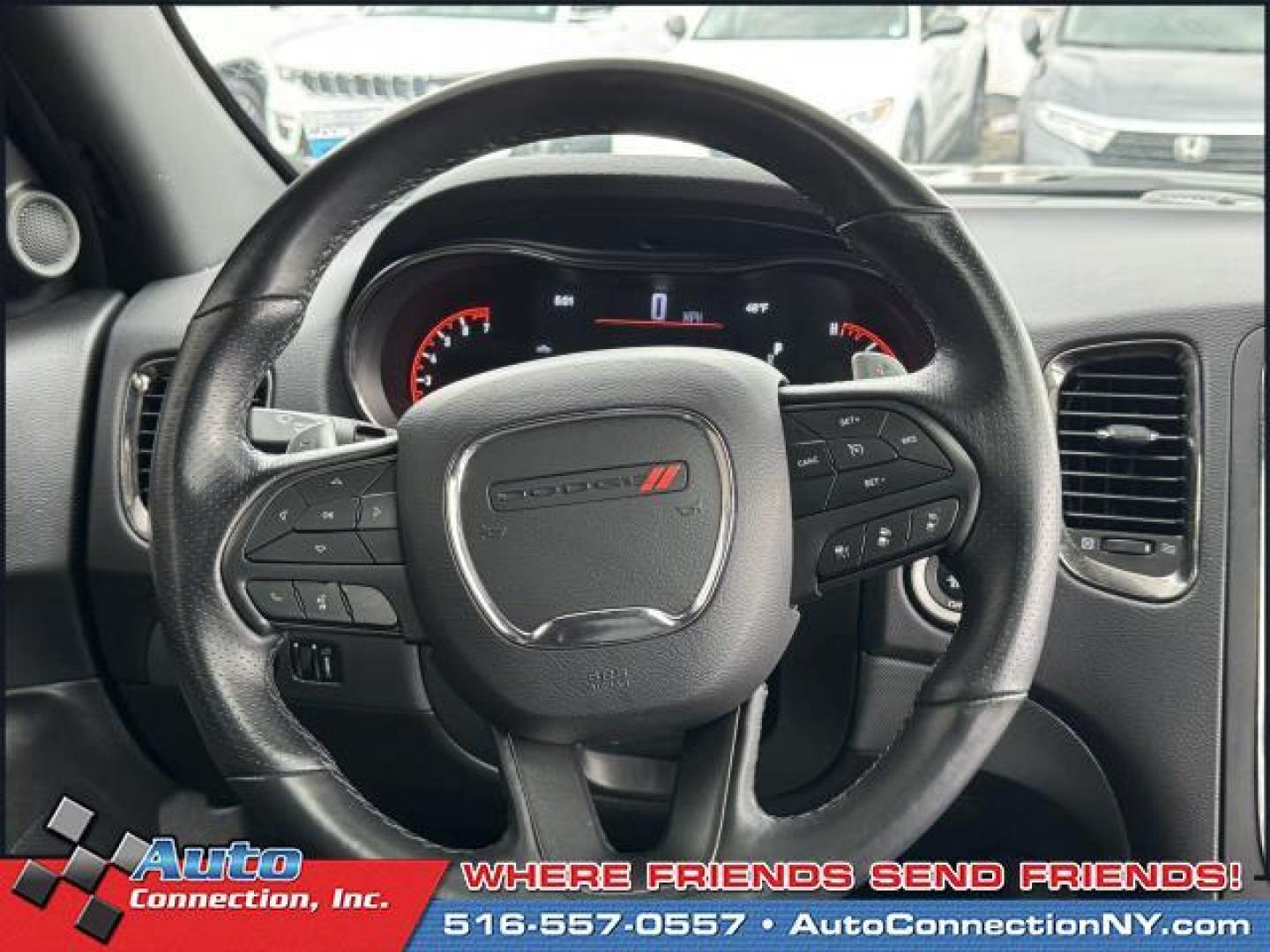 2020 Destroyer Gray Clearcoat /Black Dodge Durango GT Plus AWD (1C4RDJDG7LC) , Automatic transmission, located at 1696 Sunrise Hwy, Bay Shore, NY, 11706, (516) 557-0557, 40.733665, -73.256317 - Photo#22