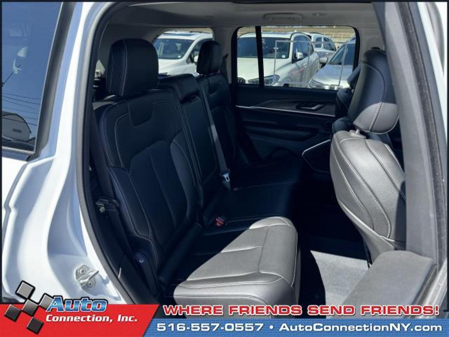 2023 Bright White Clearcoat /Global Black Jeep Grand Cherokee 4xe 4x4 (1C4RJYB67P8) , Automatic transmission, located at 1696 Sunrise Hwy, Bay Shore, NY, 11706, (516) 557-0557, 40.733665, -73.256317 - Photo#6