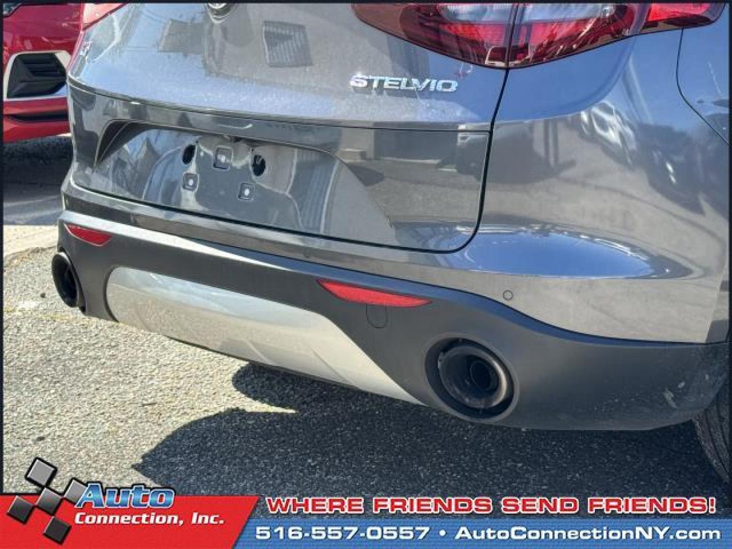 2018 Stromboli Gray Metallic /Black Alfa Romeo Stelvio Sport AWD (ZASFAKPN1J7) , Automatic transmission, located at 1696 Sunrise Hwy, Bay Shore, NY, 11706, (516) 557-0557, 40.733665, -73.256317 - This 2018 Alfa Romeo Stelvio is in great mechanical and physical condition. This Stelvio offers you 80455 miles, and will be sure to give you many more. We always appreciate your business at Auto Connection. Ready for immediate delivery. All internet purchases include a 12 mo/ 12000 mile protection - Photo#51