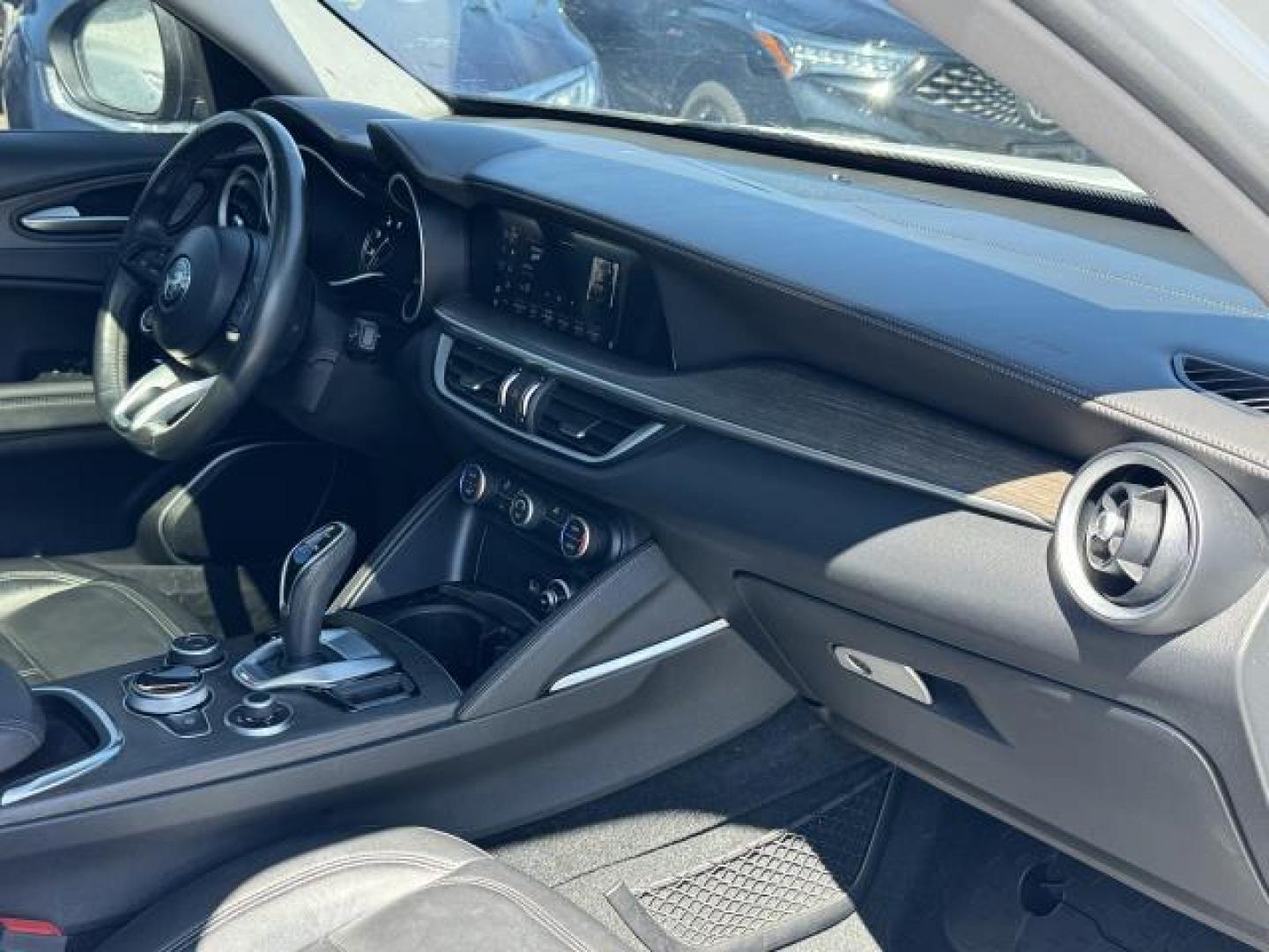 2020 Alfa White /Black Alfa Romeo Stelvio Ti AWD (ZASPAKBN9L7) , Automatic transmission, located at 1696 Sunrise Hwy, Bay Shore, NY, 11706, (516) 557-0557, 40.733665, -73.256317 - After you get a look at this beautiful 2020 Alfa Romeo Stelvio, you'll wonder what took you so long to go check it out! This Stelvio offers you 46884 miles, and will be sure to give you many more. You'll always feel welcome at Auto Connection. Get a fast and easy price quote. All internet purchases - Photo#16