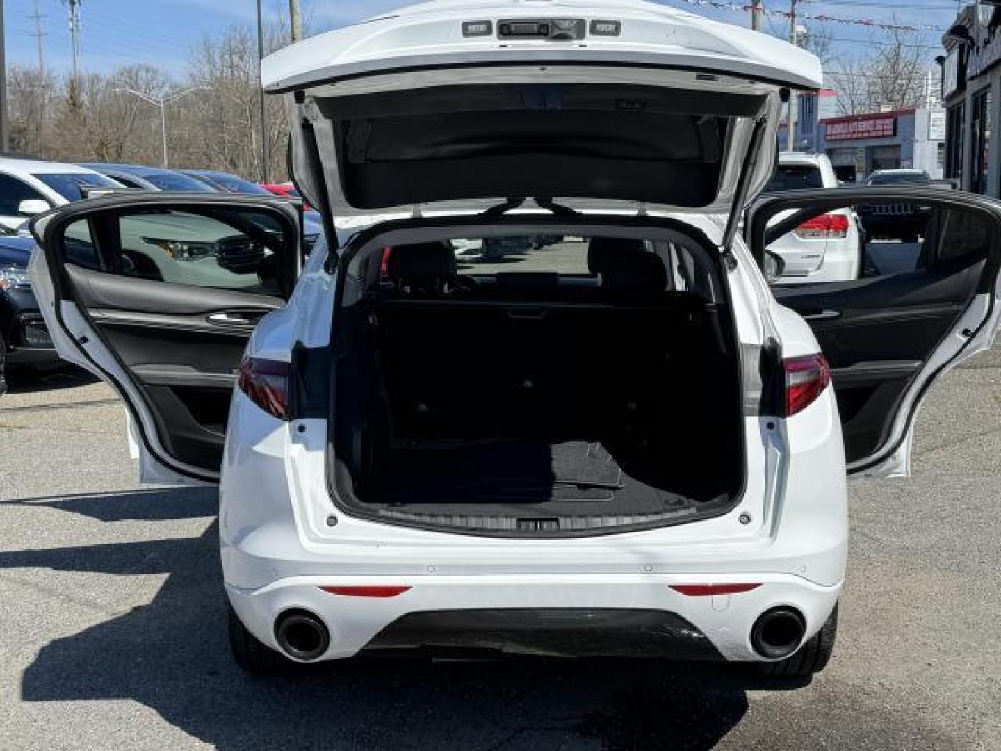 2020 Alfa White /Black Alfa Romeo Stelvio Ti AWD (ZASPAKBN9L7) , Automatic transmission, located at 1696 Sunrise Hwy, Bay Shore, NY, 11706, (516) 557-0557, 40.733665, -73.256317 - After you get a look at this beautiful 2020 Alfa Romeo Stelvio, you'll wonder what took you so long to go check it out! This Stelvio offers you 46884 miles, and will be sure to give you many more. You'll always feel welcome at Auto Connection. Get a fast and easy price quote. All internet purchases - Photo#49