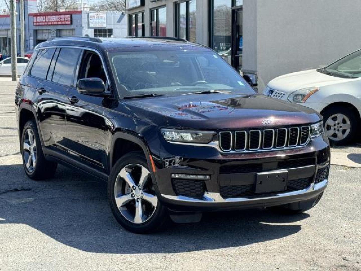 2022 Velvet Red Pearlcoat /Global Black Jeep Grand Cherokee L Limited 4x4 (1C4RJKBG1N8) , Automatic transmission, located at 1696 Sunrise Hwy, Bay Shore, NY, 11706, (516) 557-0557, 40.733665, -73.256317 - Designed to deliver superior performance and driving enjoyment, this 2022 Jeep Grand Cherokee L is ready for you to drive home. This Grand Cherokee L offers you 28343 miles, and will be sure to give you many more. We're overstocked and ready to make deals with all of our customers. Start driving to - Photo#0