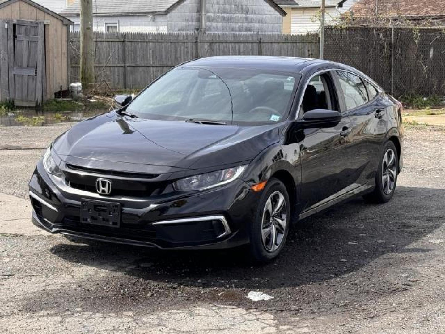 2020 Crystal Black Pearl /Black Honda Civic Sedan LX CVT (2HGFC2F65LH) , Automatic transmission, located at 1696 Sunrise Hwy, Bay Shore, NY, 11706, (516) 557-0557, 40.733665, -73.256317 - Photo#11